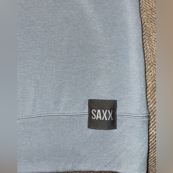 SAXX 3Six Five Men’s Blue Long Sleeve Sweatshirt XL Relaxed Fit Lounge Pullover - Picture 2 of 13